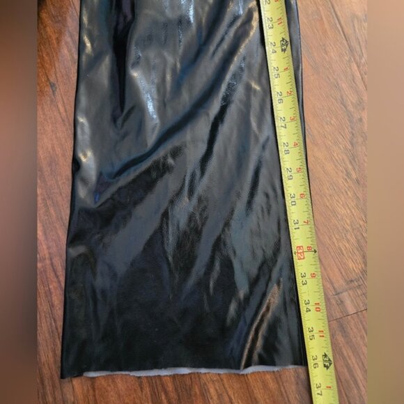 Alice + Olivia Faux Leather Pants Size 12 - Picture 8 of 9